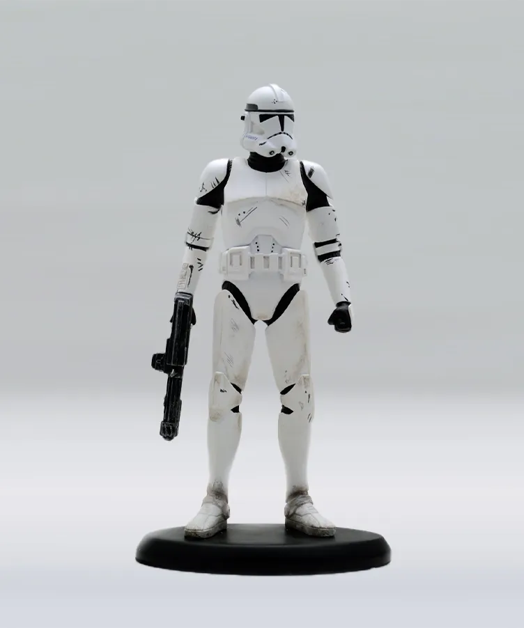 Attakus Classique Clone Trooper statue résine 20,5 cm