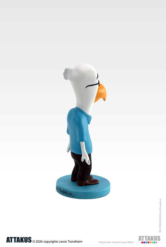 Attakus Atlas Lewis Trondheim Caricature statuette 7,5 cm