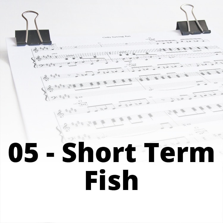 Short Term Fish 05 partition music sheet