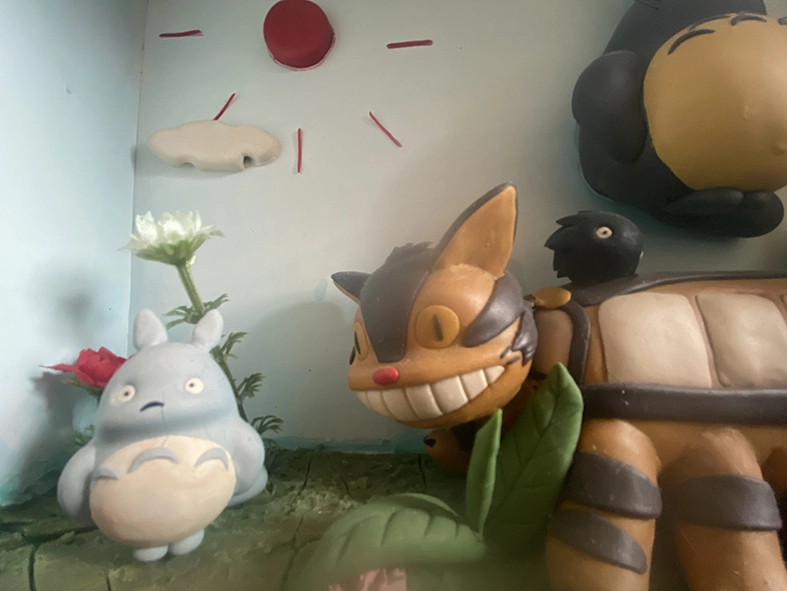Attakus Collection Prestige Totoro et ses amis coffret 32 cm pâte Fimo