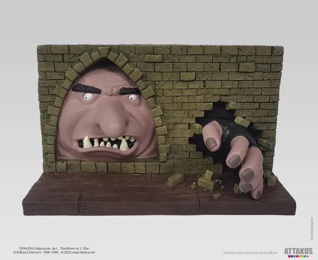 Attakus Collection Prestige Elyacin le Troll des cavernes statuette Donjon résine