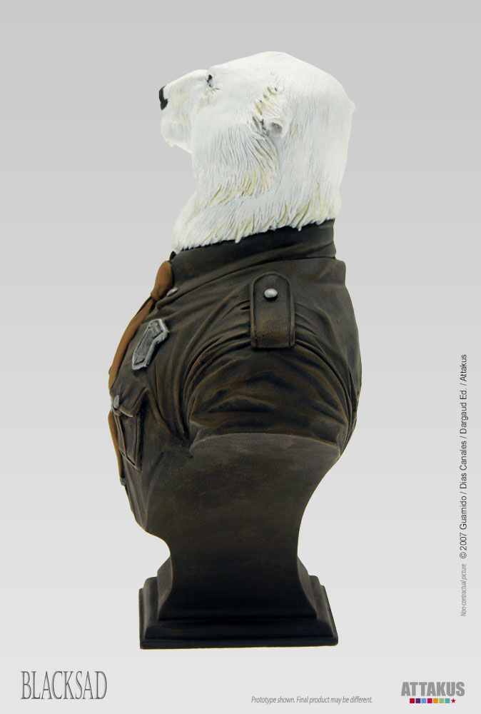 Attakus Blacksad Mini-Buste Hans Karup Ours 18 cm