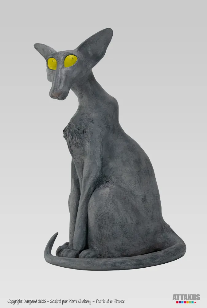 Attakus Collection Prestige Chat du Rabbin statue 40 cm résine