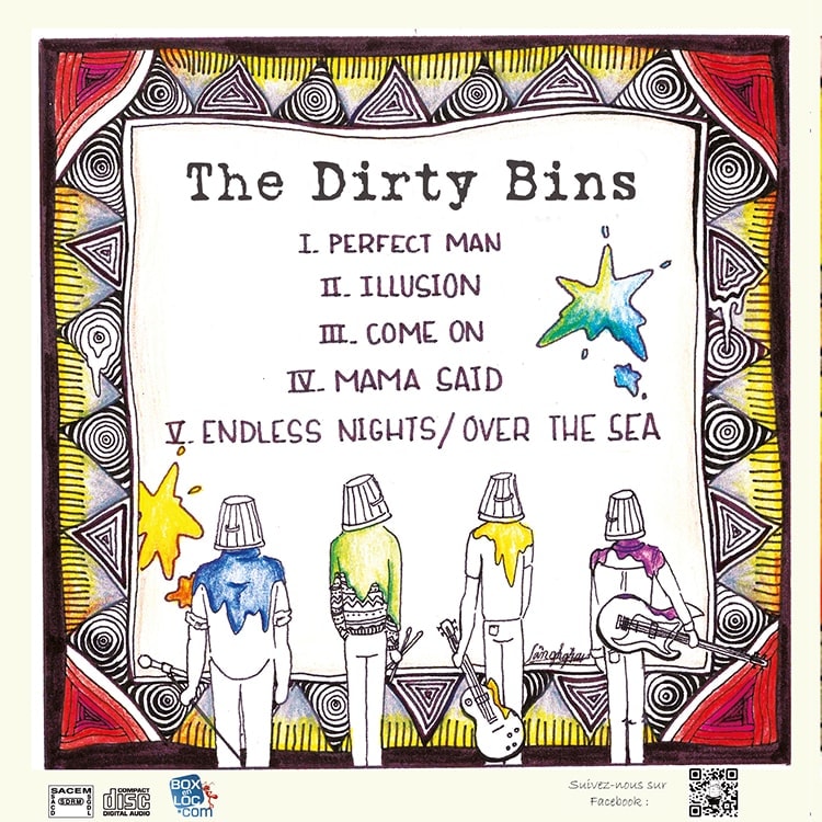 The Dirty Bins The Dirty Bins CD album 5 titres Perfect Man