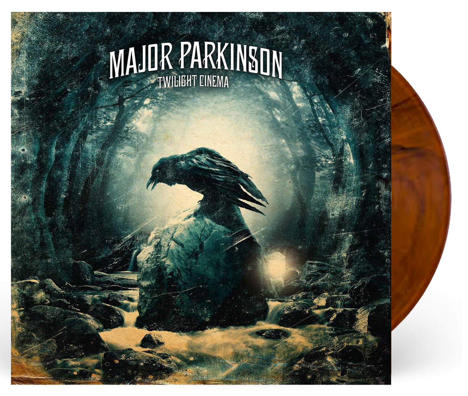 Apollon Records Major Parkinson Twilight Cinema vinyle orange