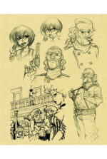 Comix Buro Sketchbook El Gunto artbook 48 pages 18x22