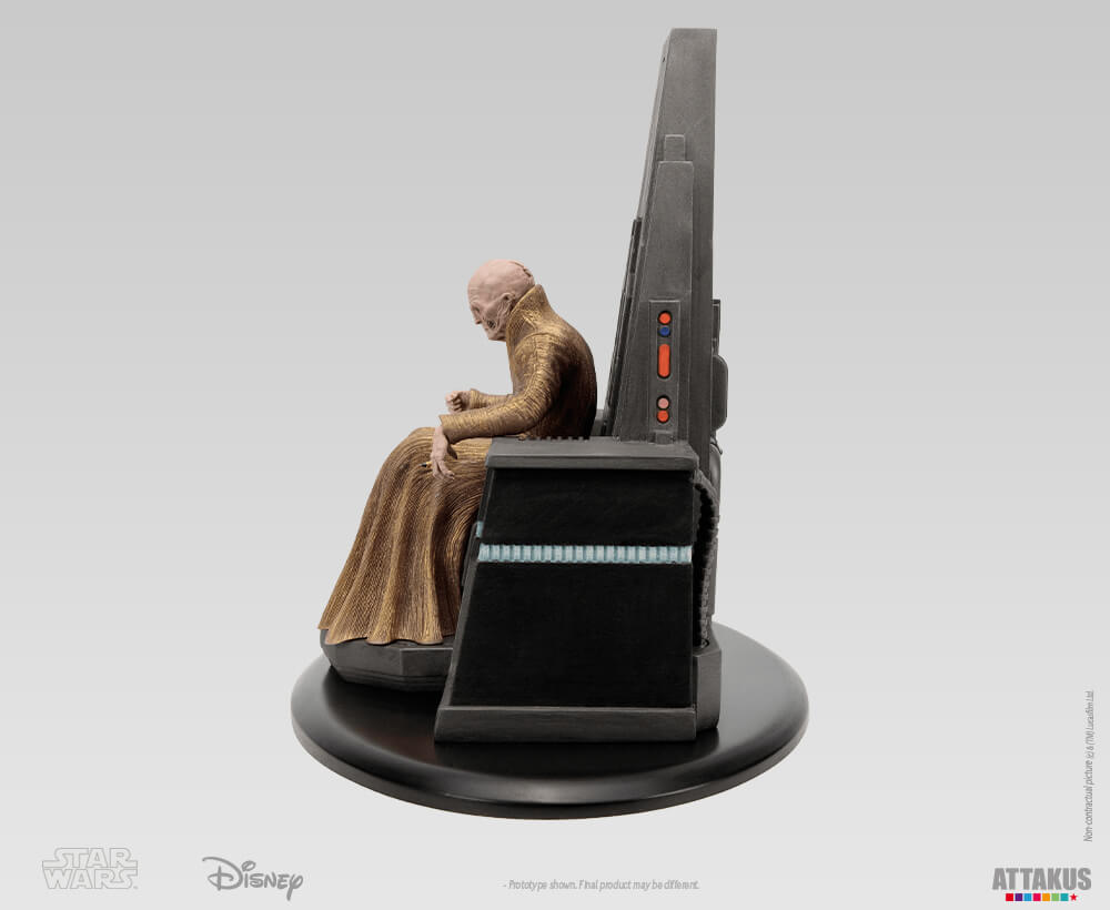 Attakus Collection Elite Snoke et Gardes Praetoriens diorama 1/10e résine