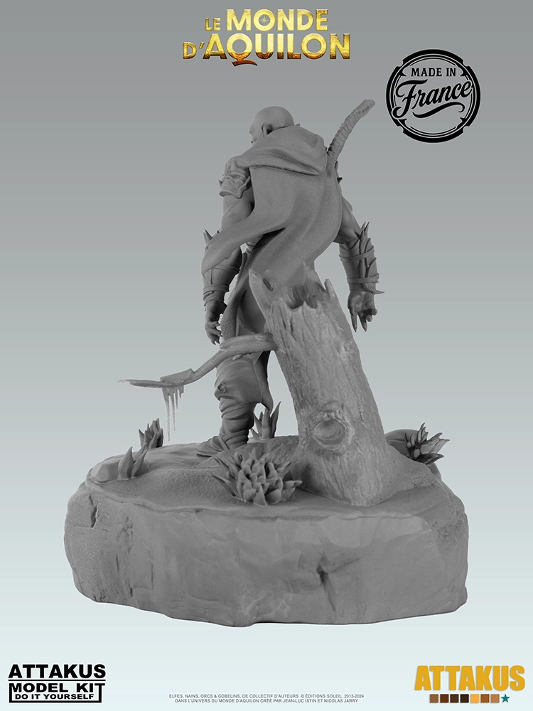 Attakus Model Kit Diorama La Poisse à peindre AQ13D 120 mm