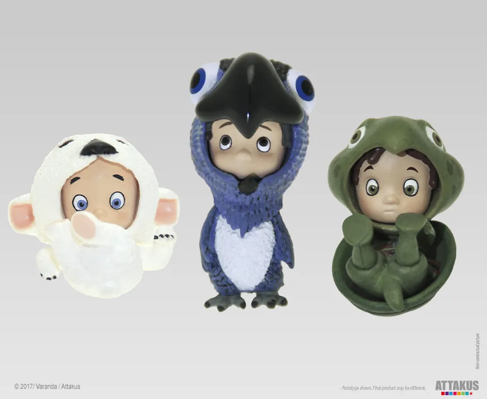 Attakus Collection Atlas Les Littles set 3 figurines PVC 4,5 cm