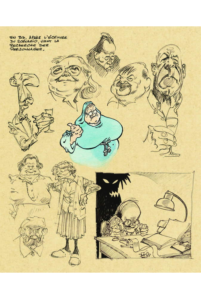Attakus Maëster Sketchbook artbook broché 48 pages couleur