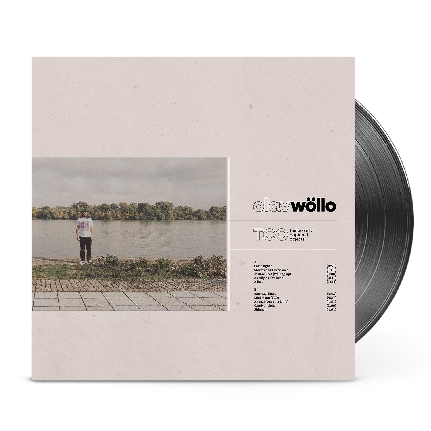Apollon Records Olav Wöllo Temporarily Captured Objects vinyle gatefold