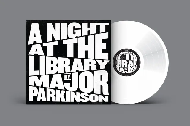 Apollon Records Major Parkinson A Night at the Library 2LP vinyle blanc
