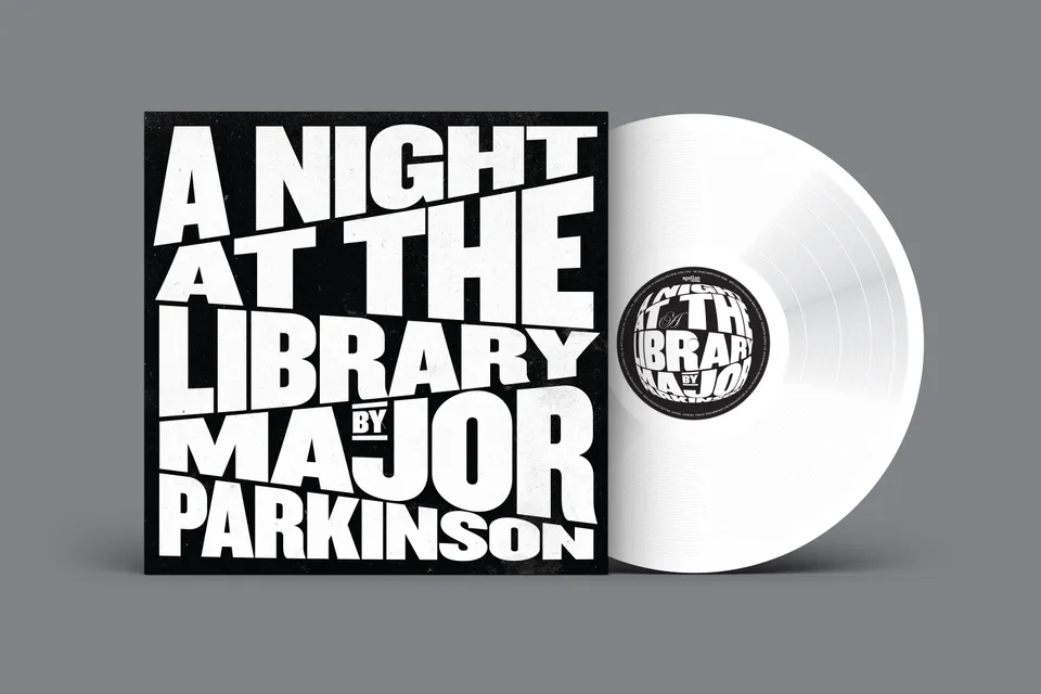 Apollon Records Major Parkinson A Night at the Library 2LP vinyle blanc