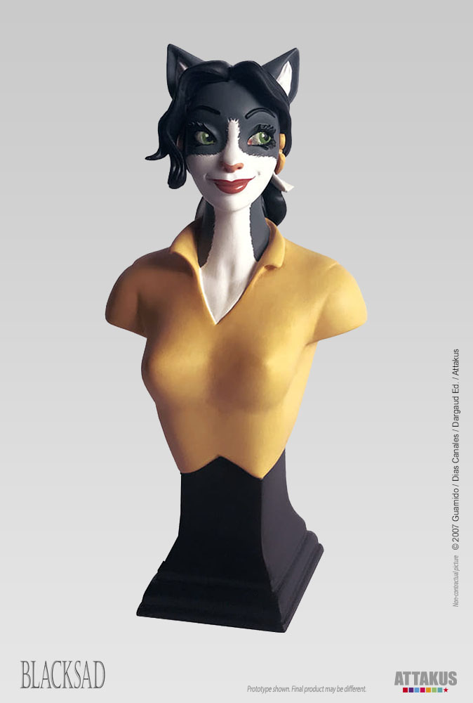 Attakus Blacksad Donna mini-buste résine 14,5 cm B432