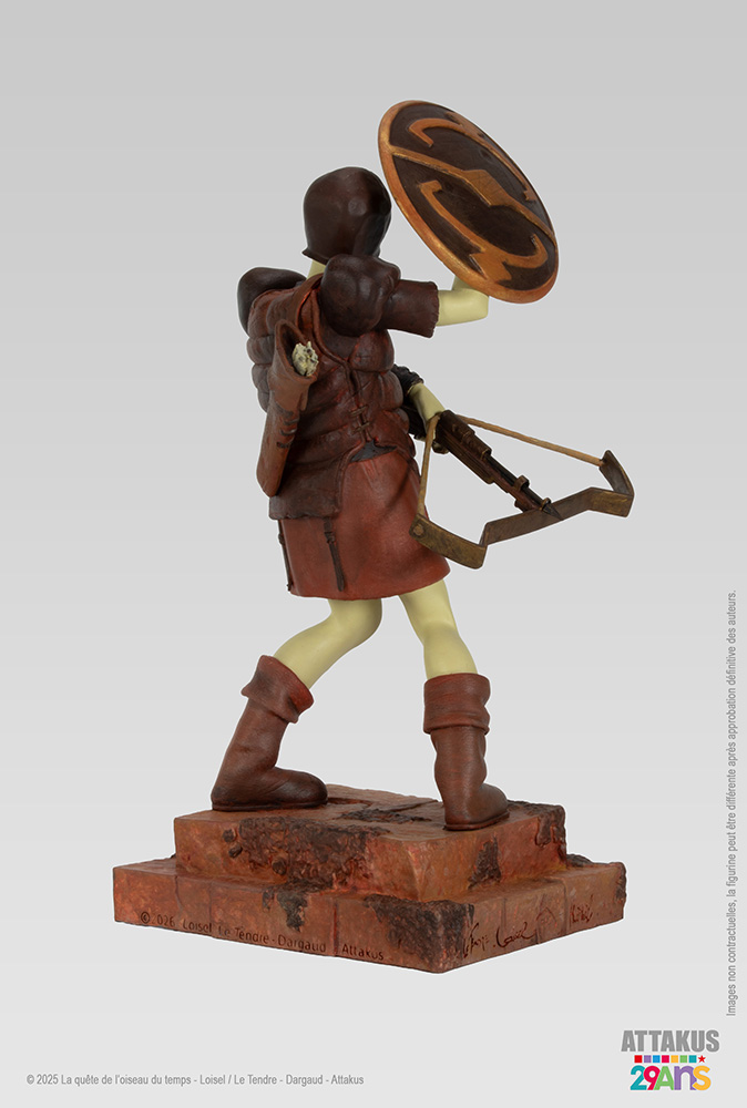 Attakus Prestige L'Inconnu statue résine 80cm 1/3 Ocre Héritage