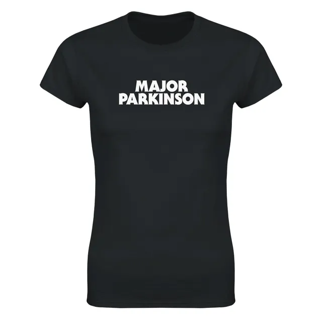 Major Parkinson Logo t-shirt femme girlie coton taille M