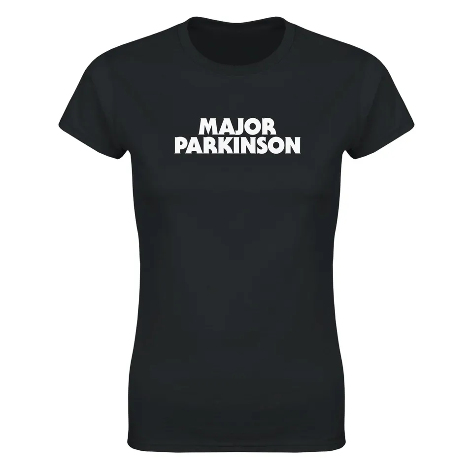 Major Parkinson Logo t-shirt femme girlie coton taille M