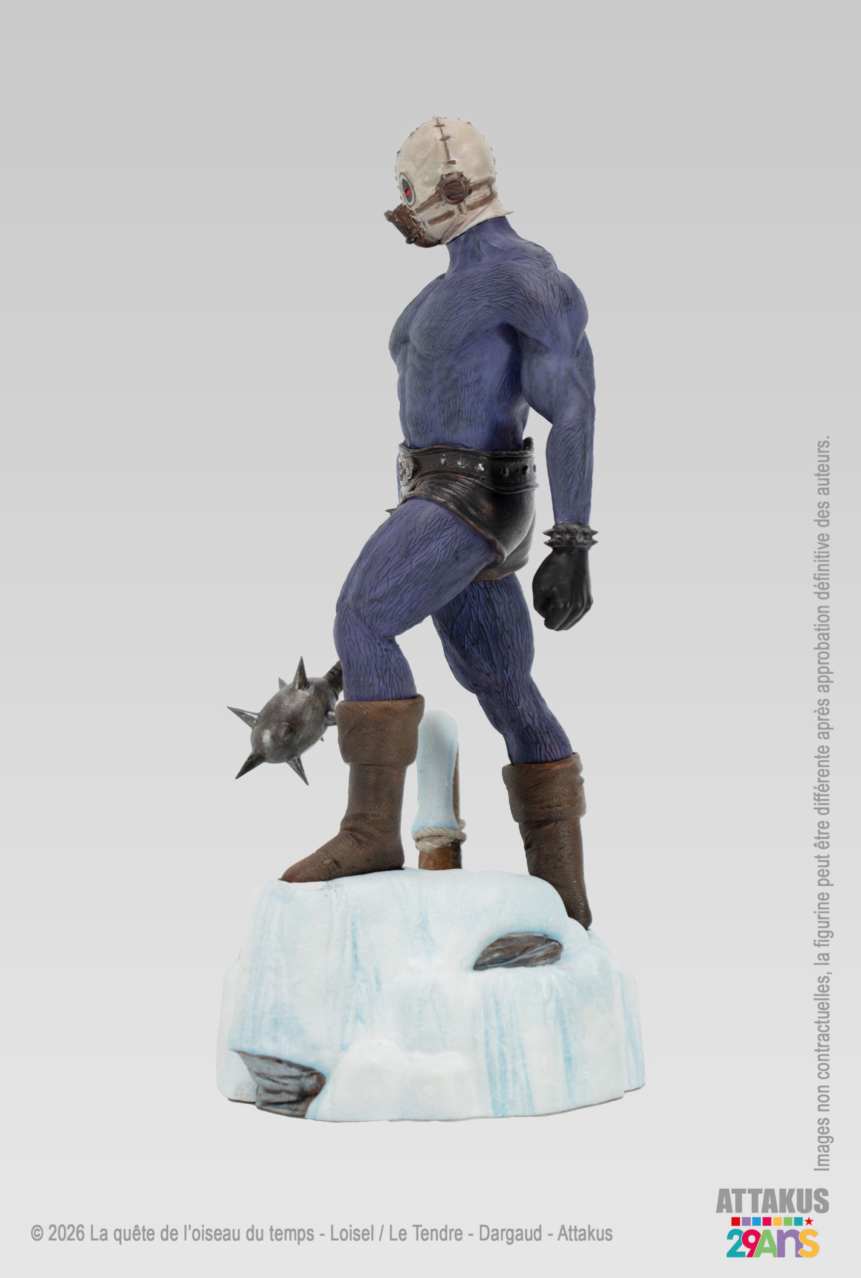 Attakus Prestige Bulrog statue résine 1/10 23,5 cm