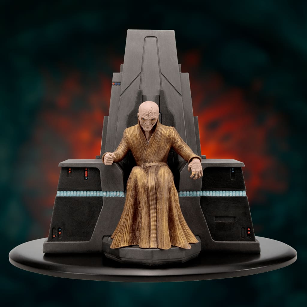 Attakus Collection Elite Snoke et Gardes Praetoriens diorama 1/10e résine