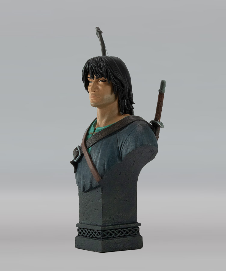Attakus Thorgal buste résine 20 cm n°1369/2000 Prestige