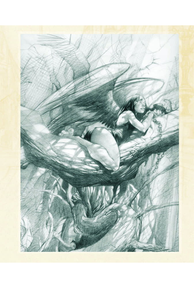 Attakus Collection Atlas Sketchbook Varanda 1 18x22