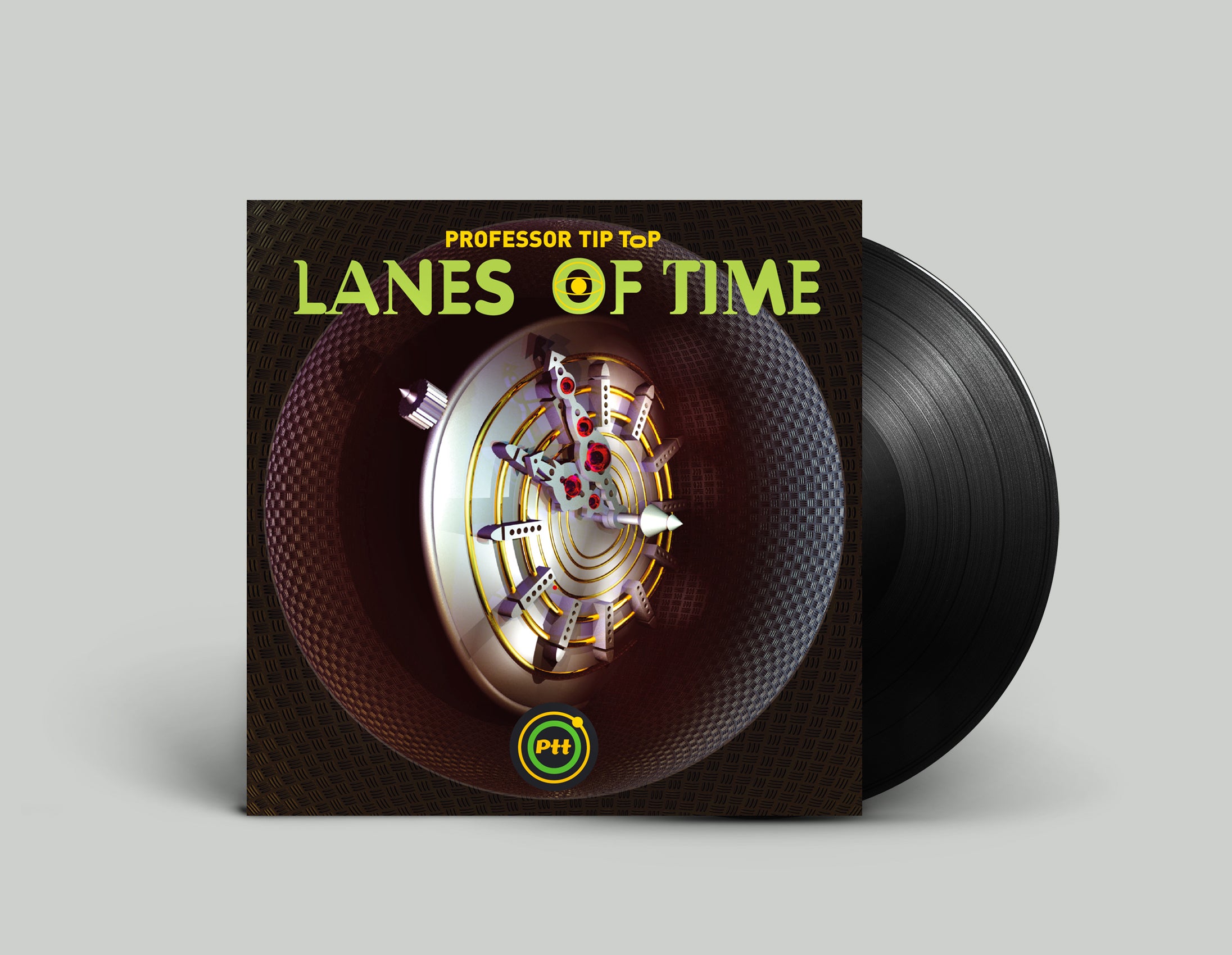 Apollon Records Lanes of Time LP Professor Tip Top vinyle noir