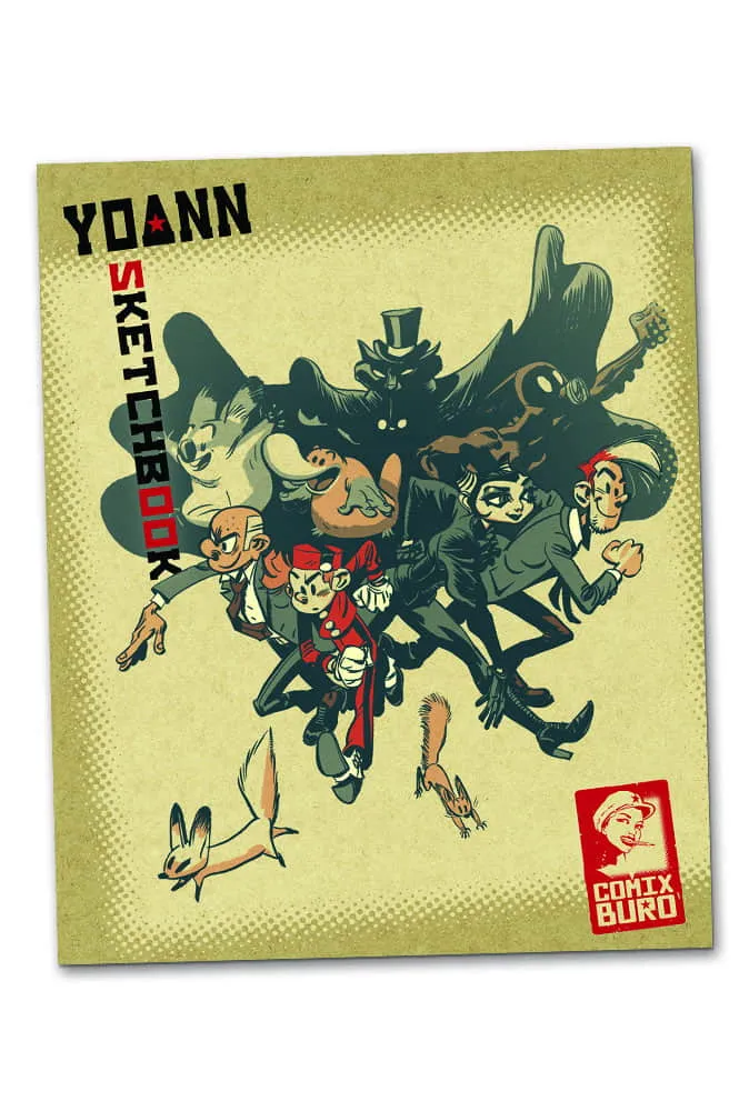 Attakus Atlas Sketchbook Yoann livre signé 48 pages