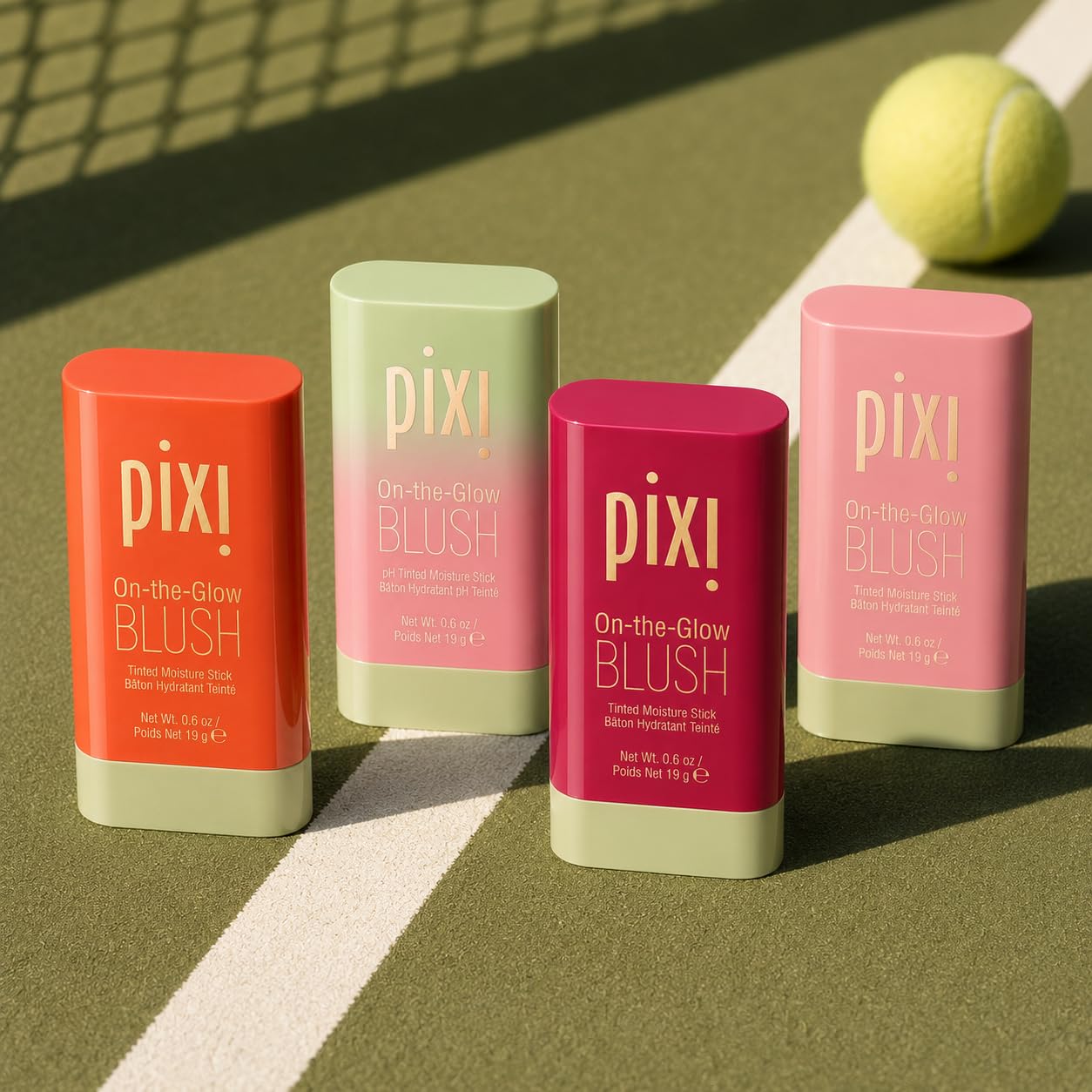 Pixi On-the-Glow Blush stick joues Fleur 19 g hydratant