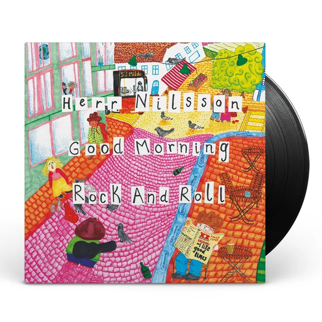 Apollon Records Herr Nilsson Good Morning Rock and Roll LP vinyle