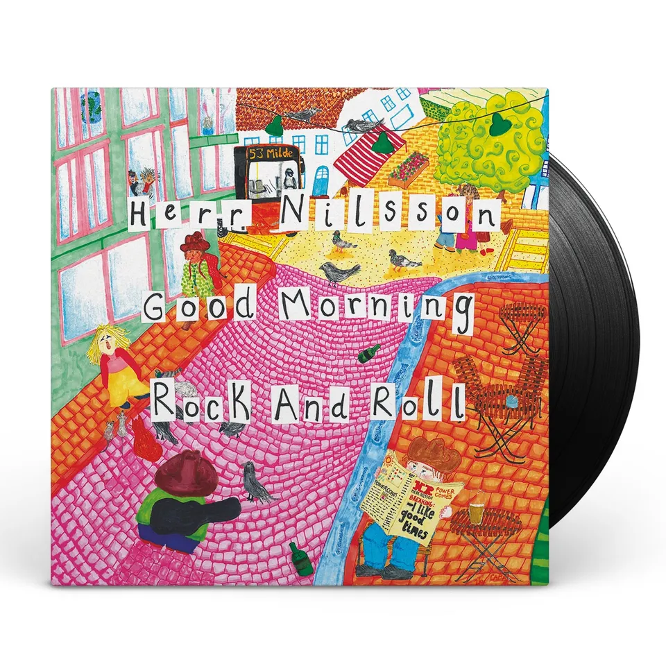 Apollon Records Herr Nilsson Good Morning Rock and Roll LP vinyle