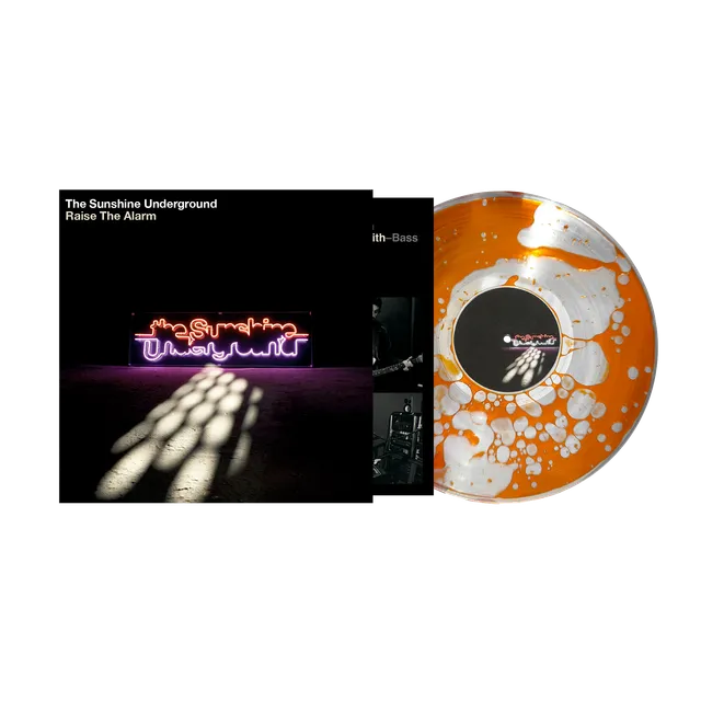The Sunshine Underground Raise The Alarm vinyle LP liquid orange