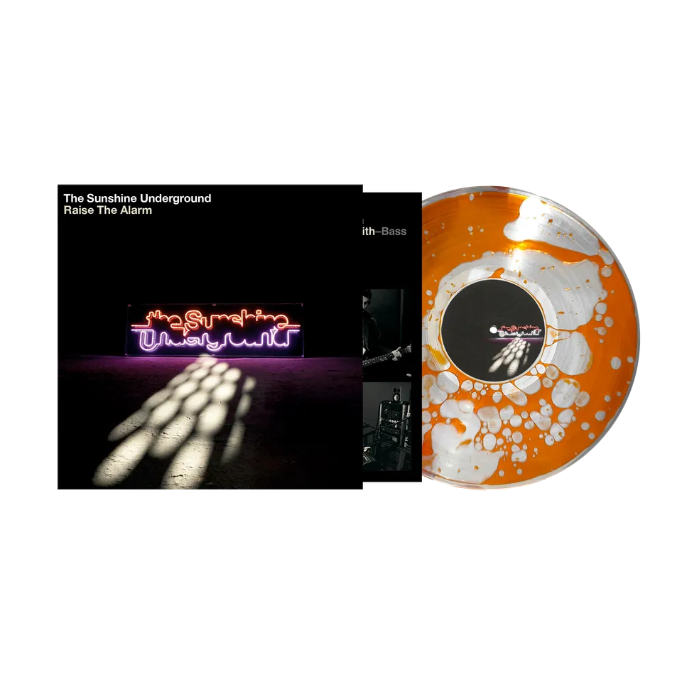The Sunshine Underground Raise The Alarm vinyle LP liquid orange