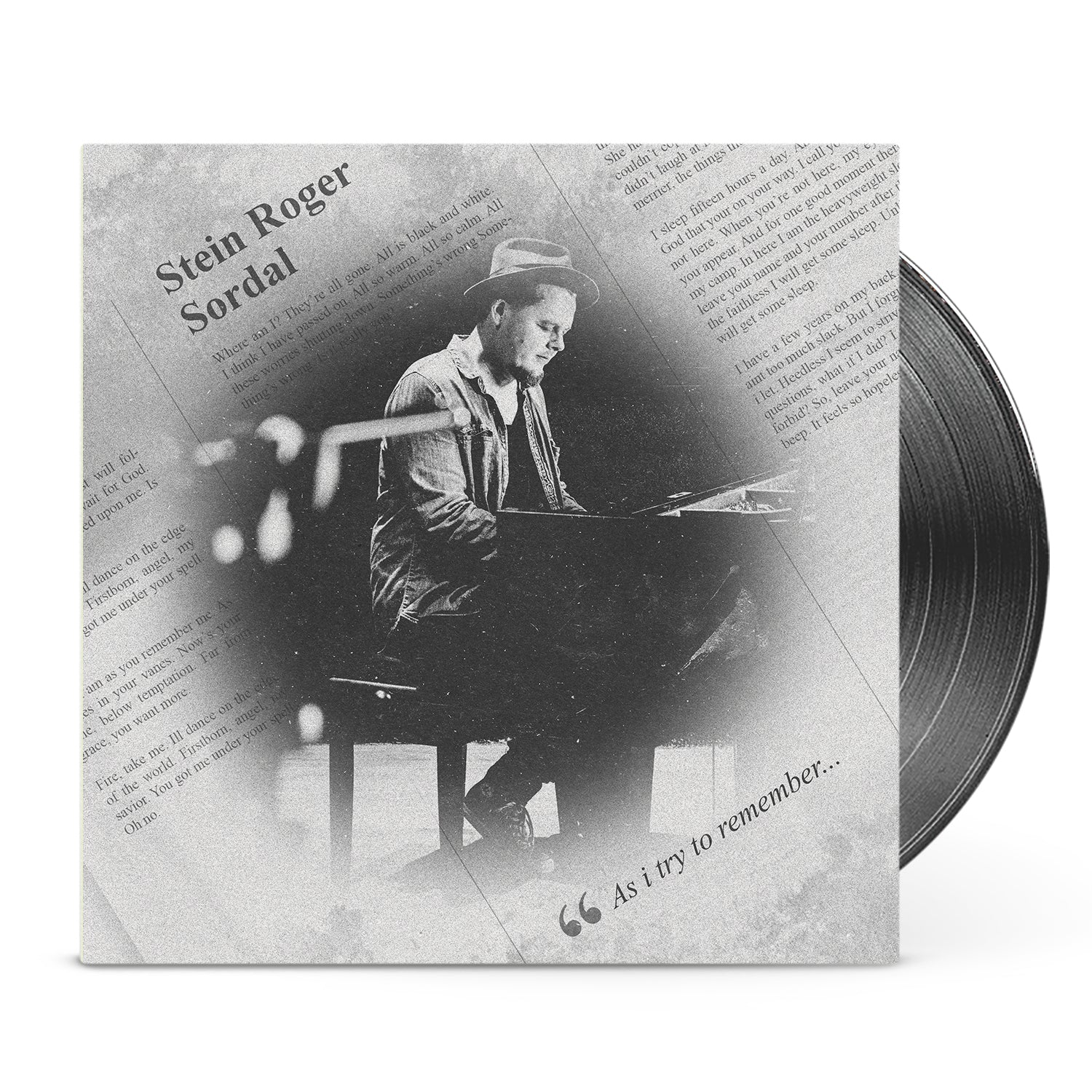 Apollon Records Sordal As I Try to Remember LP vinyle noir