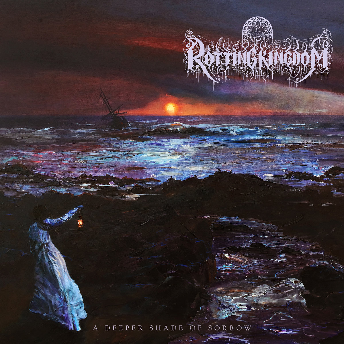 Boris Records BR034 Rotting Kingdom Sorrow vinyle avec poster