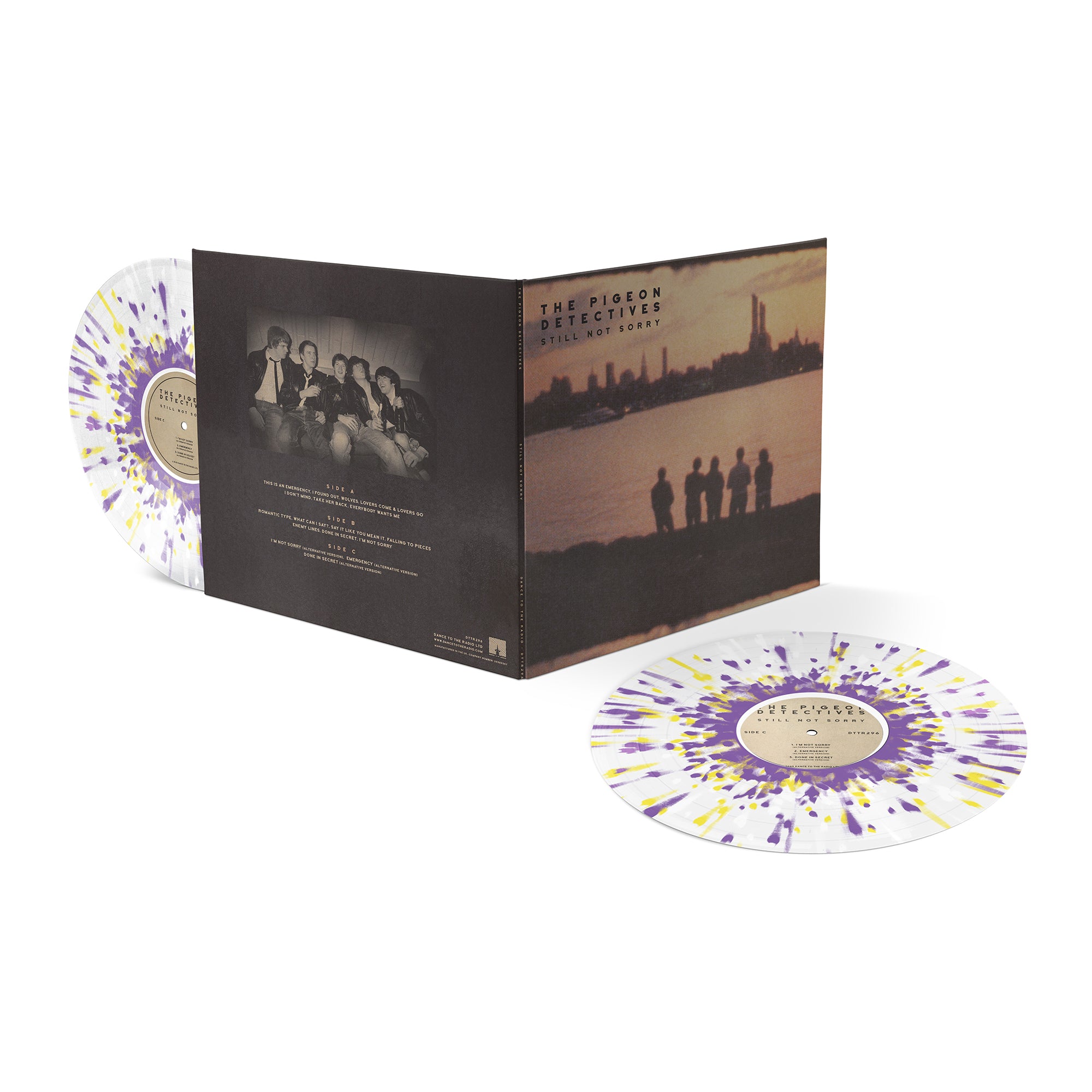 The Pigeon Detectives Still Not Sorry Vinyle double signé