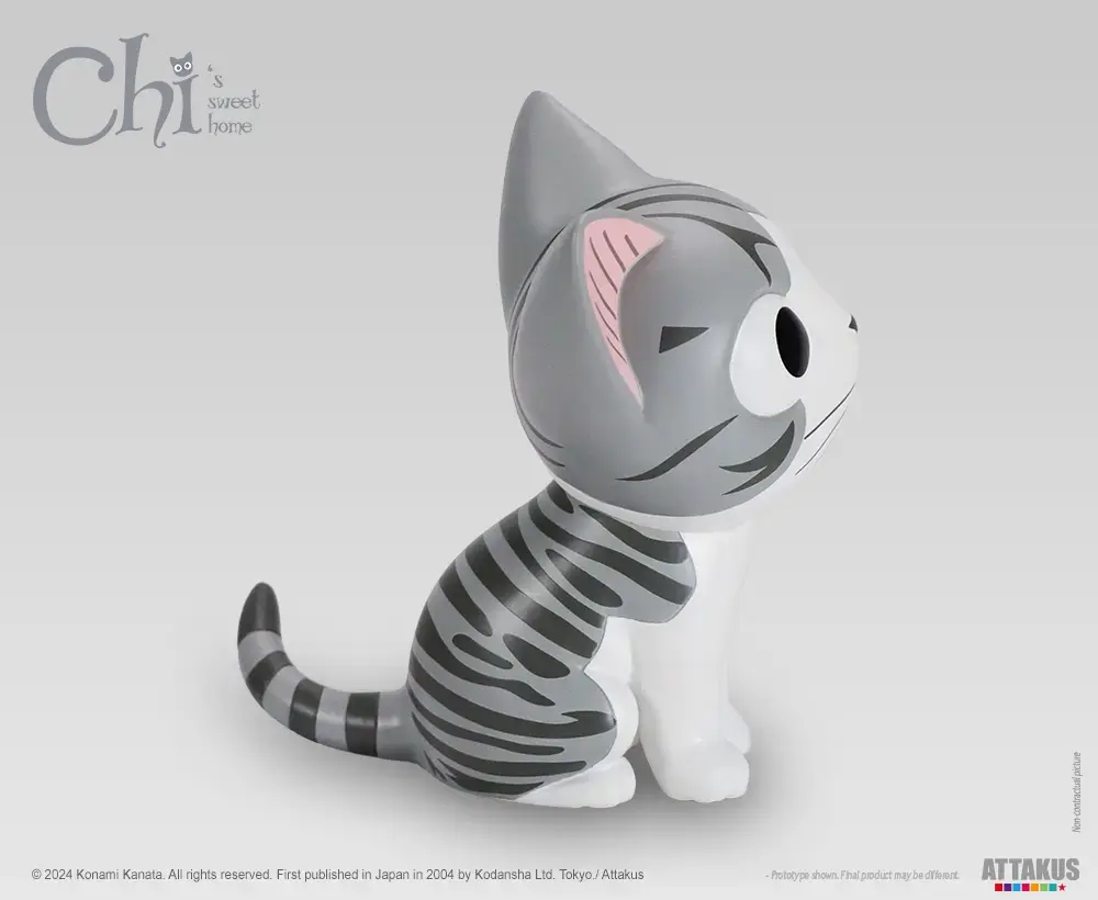 Attakus Atlas Chi Assis statue résine chat 11 cm