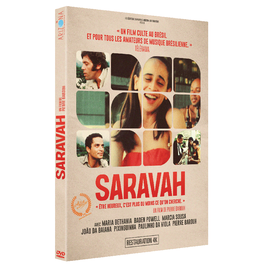SARAVAH DVD Film Pierre Barouh DVD documentaire 4K 60min
