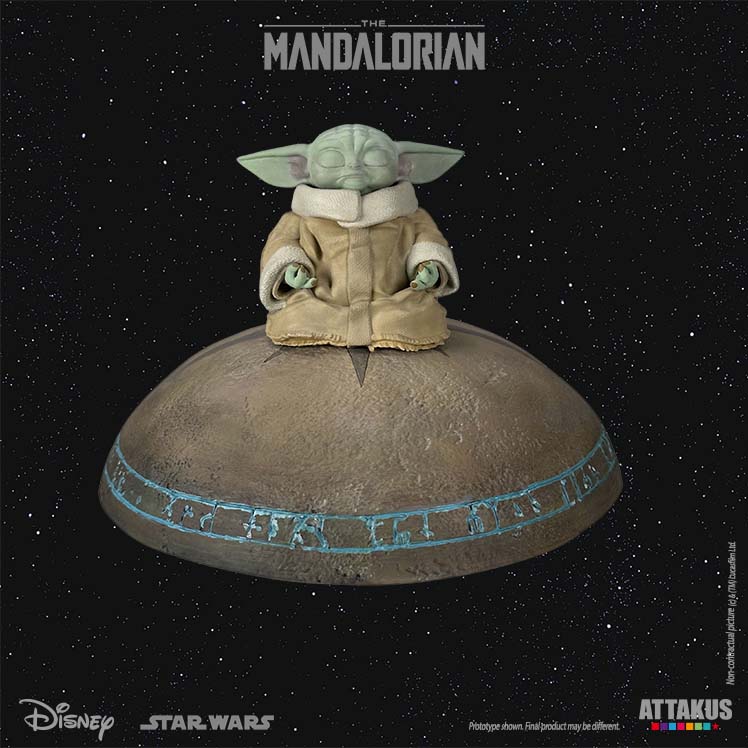 Attakus Grogu collection 6 statues 1/5 Mandalorian résine