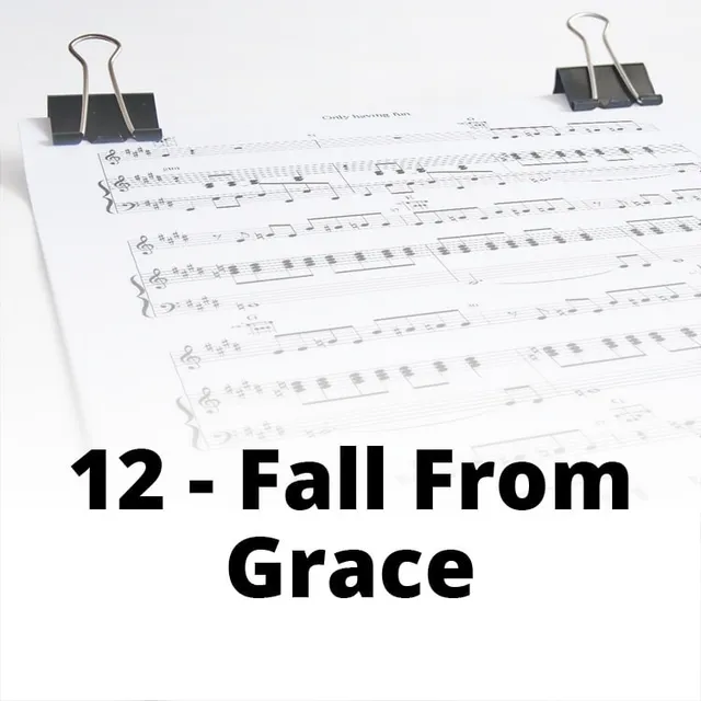 Single Bel 12 Fall From Grace music sheet Short Term Fish