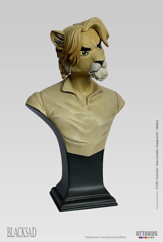 Attakus Blacksad Chad Lowell B430 buste résine 17 cm