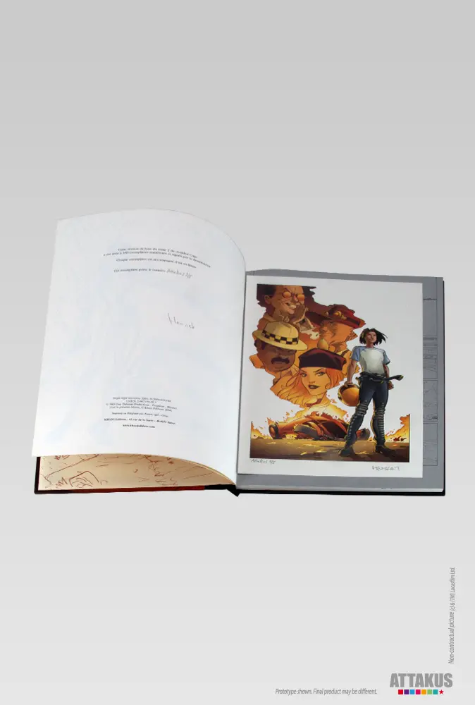 Attakus Atlas Golden Cup tome 2 tirage de luxe 60 pages