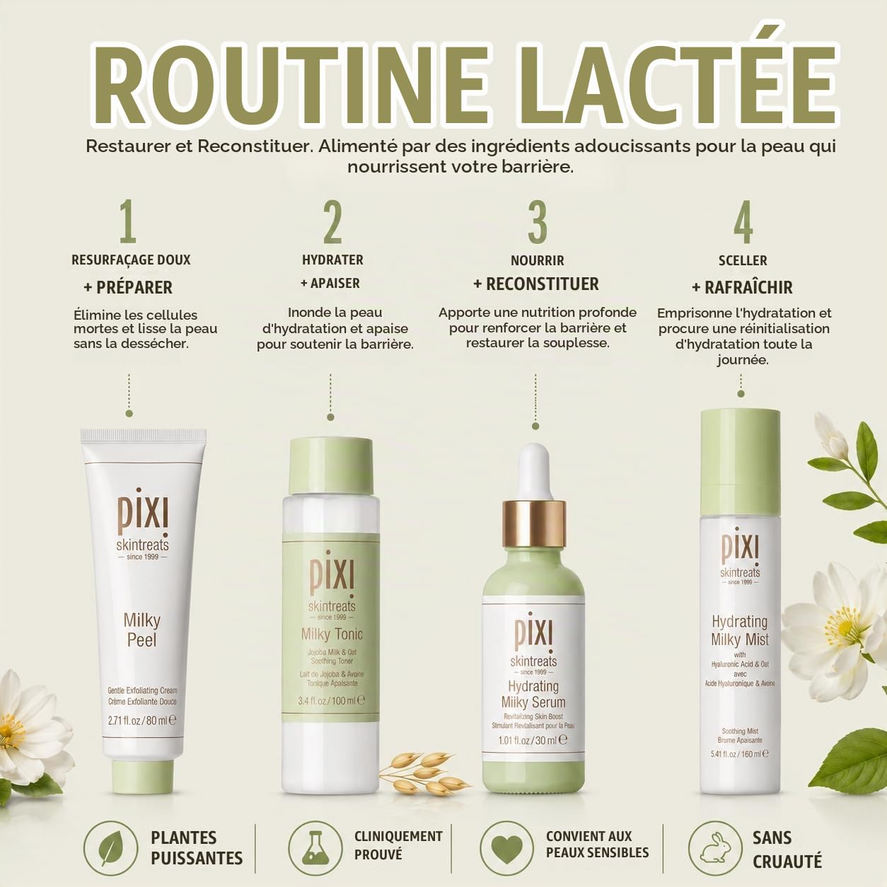 Pixi Hydrating Milky lotion tonique visage 100 ml