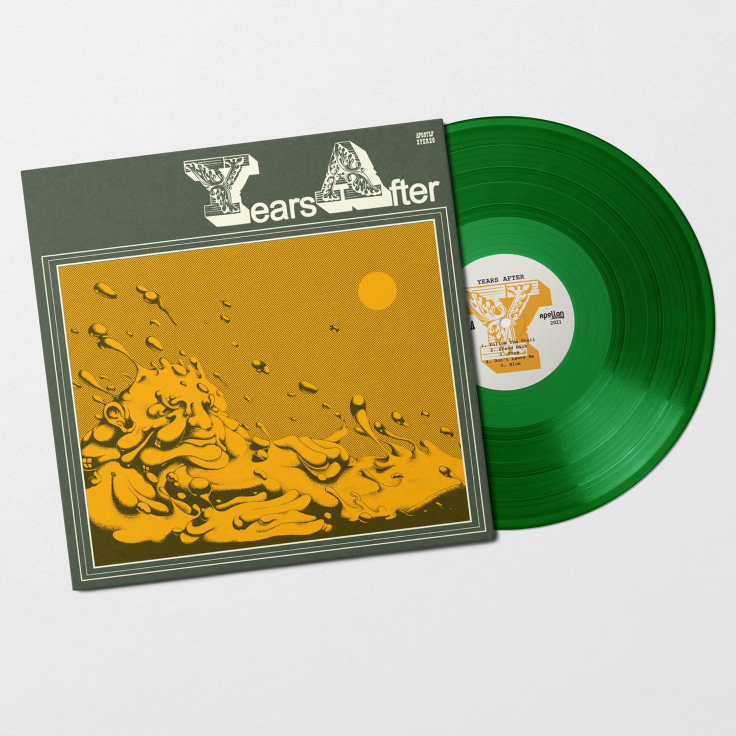 Apollon Records Years After Years After LP vinyle vert transparent