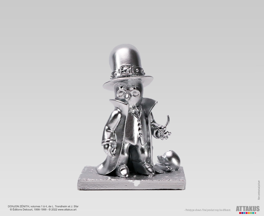 Attakus Prestige Donjon trio argent pack 3 figurines résine