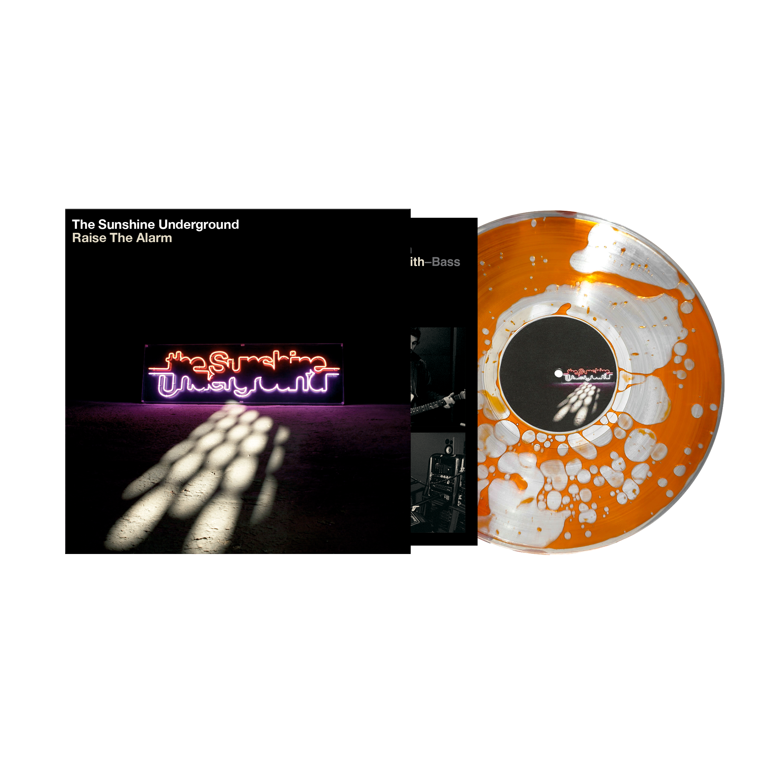 The Sunshine Underground Raise The Alarm vinyle LP liquid orange
