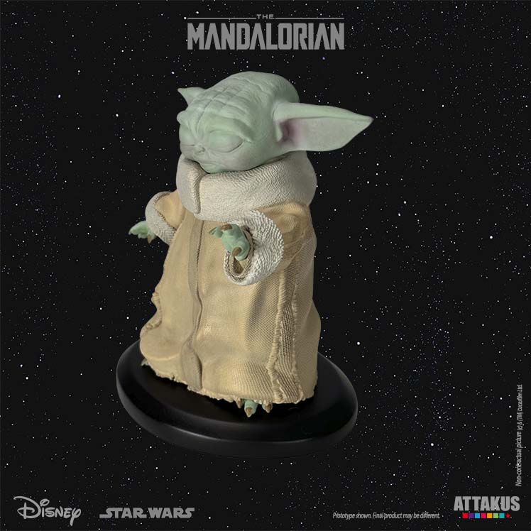 Attakus Grogu Using the Force 1/5e statuette 10 cm Mandalorian