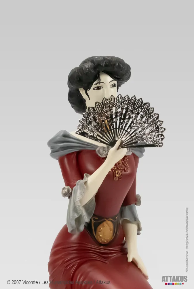 Attakus Femmes d'auteur Sasmira statuette rouge 20 cm