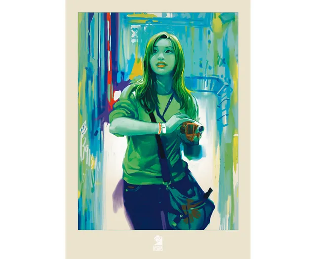 Attakus Collection Atlas Benjamin File le temps affiche art 30x40