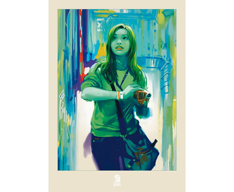 Attakus Collection Atlas Benjamin File le temps affiche art 30x40