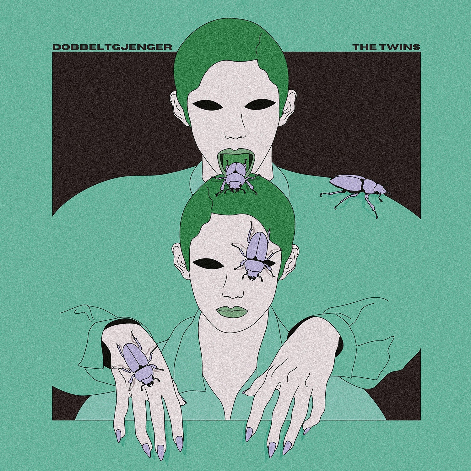 Apollon Records Dobbeltgjenger The Twins vinyle noir + CD